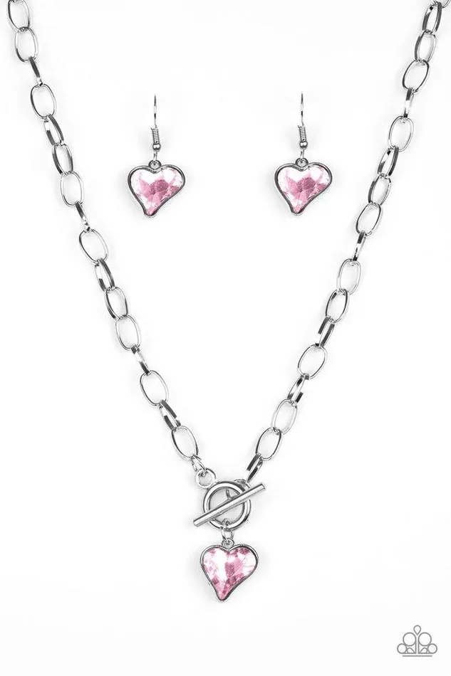 Paparazzi Jewelry Necklaces Paparazzi Necklace Princeton Princess Pink