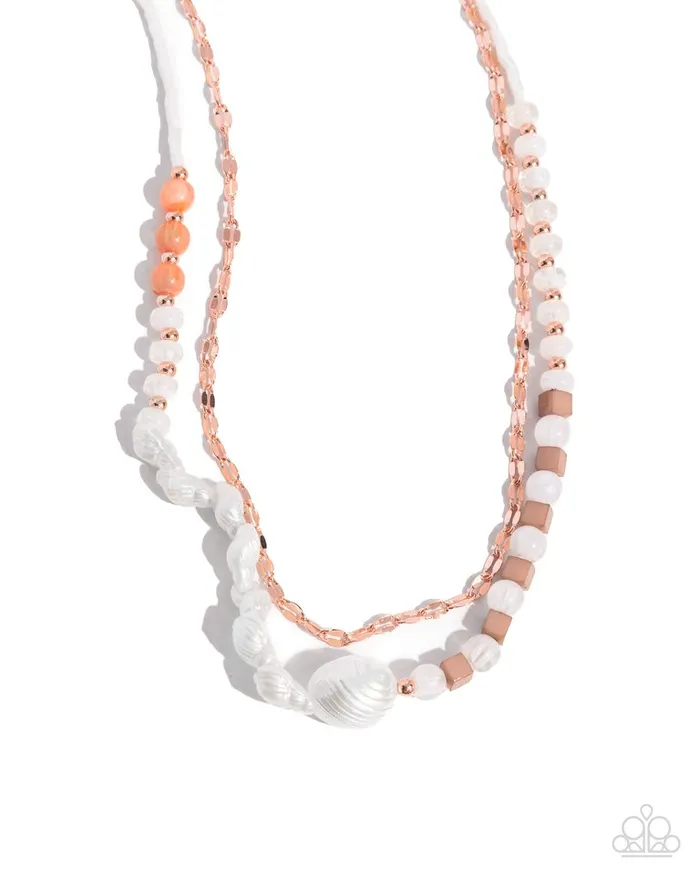 Paparazzi Jewelry Necklaces Paparazzi Necklace Realistic Range Copper Paparazzi Jewelry Necklaces Paparazzi Necklace Realistic Range Copper