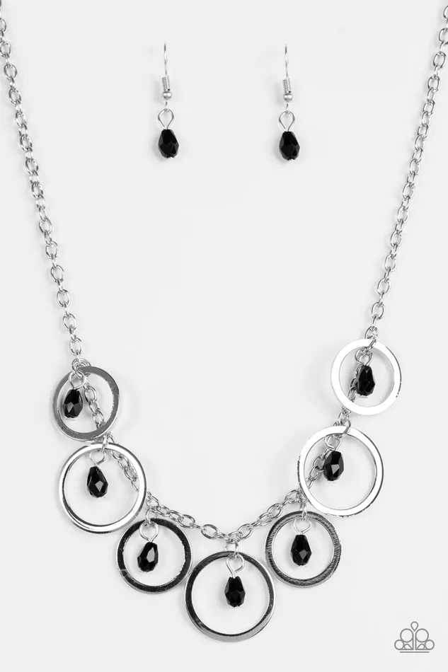 Paparazzi Jewelry Necklaces Paparazzi Necklace Rochester Refinement Black