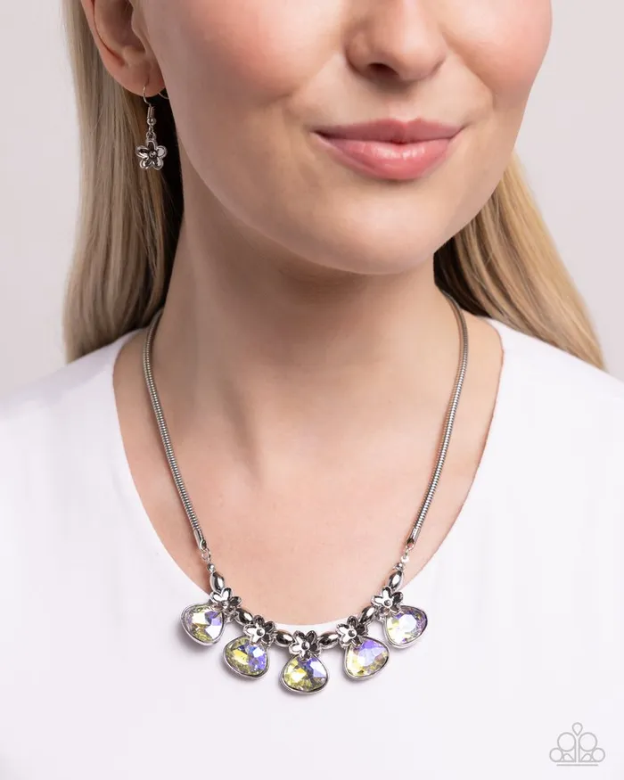 Paparazzi Jewelry Necklaces Paparazzi Necklace Teardrop Tribute Yellow