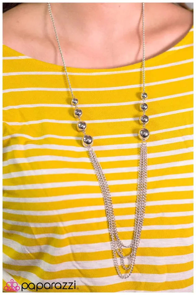 Paparazzi Jewelry Necklaces Paparazzi Necklace The Simple Things Silver
