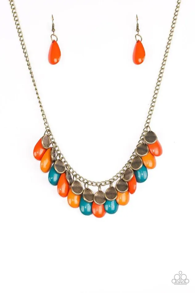 Paparazzi Jewelry Necklaces Paparazzi Necklace Tropical Storm Multi