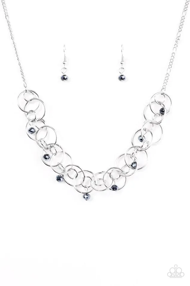 Paparazzi Jewelry Necklaces Paparazzi Necklace You Cant Handle The Sparkle Blue