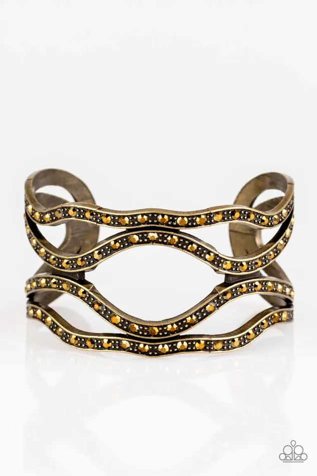Paparazzi Jewelry Paparazzi Bracelet Speaks Volumes Brass Bracelets