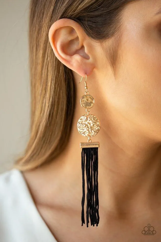 Paparazzi Jewelry Paparazzi Earrings Lotus Gardens Gold Earrings