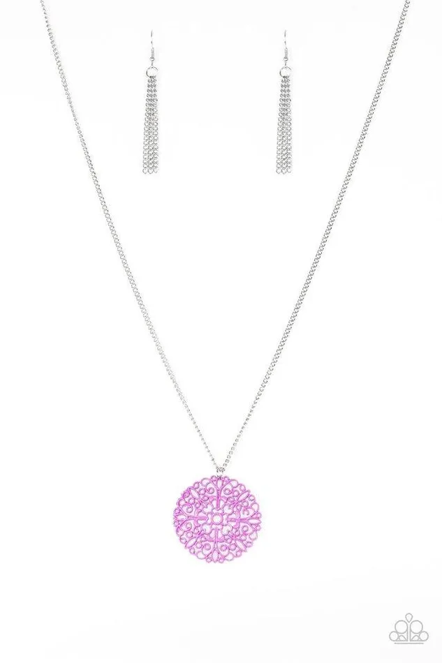 Paparazzi Jewelry Paparazzi Necklace Midsummer Musical Purple Necklaces