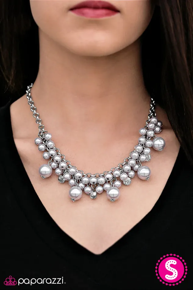 Paparazzi Jewelry Paparazzi Necklace She Said Yes Silver Necklaces