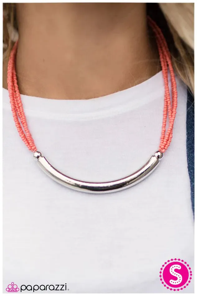 Paparazzi Jewelry Paparazzi Necklace The Texan Orange Necklaces