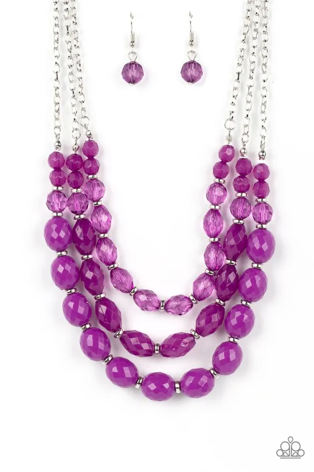 Paparazzi Jewelry Paparazzi Necklace Tropical Hideaway Purple Necklaces Paparazzi Jewelry Paparazzi Necklace Tropical Hideaway Purple Necklaces