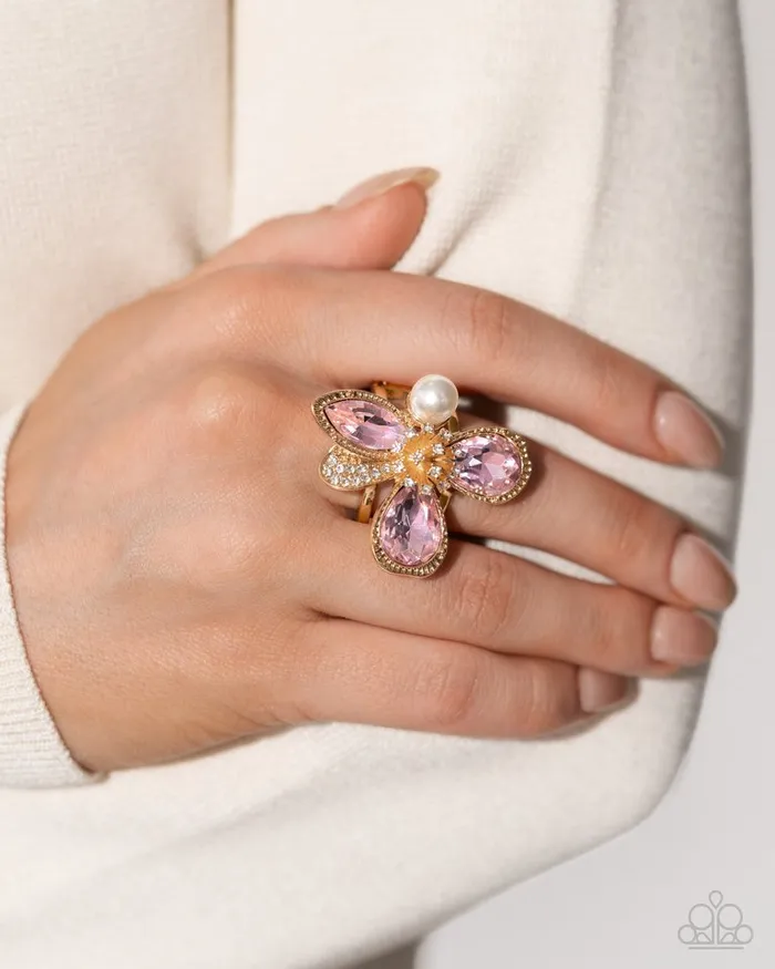 Paparazzi Jewelry Paparazzi Ring FLORAL Excellence Pink Rings