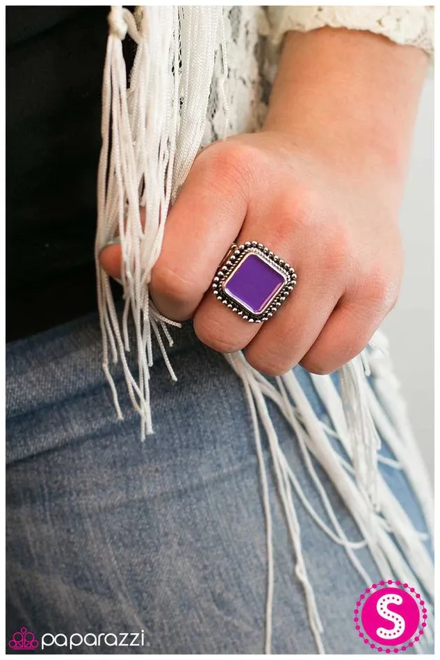 Paparazzi Jewelry Paparazzi Ring The Great Plains Purple Rings