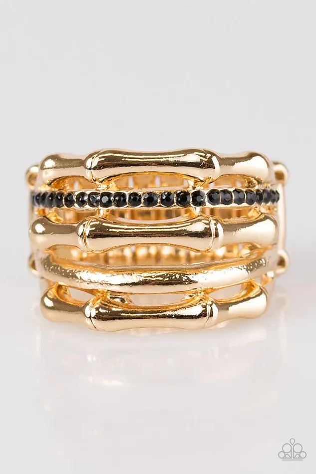 Paparazzi Jewelry Rings Paparazzi Ring Always On Edge Gold