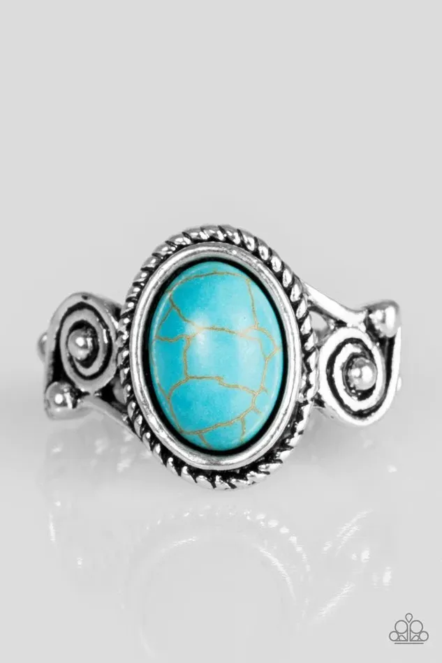 Paparazzi Jewelry Rings Paparazzi Ring Cactus Creek Blue