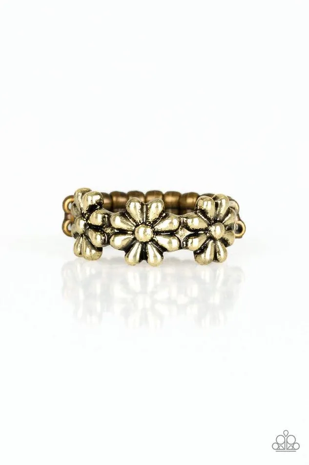 Paparazzi Jewelry Rings Paparazzi Ring Daisy Dapper Brass