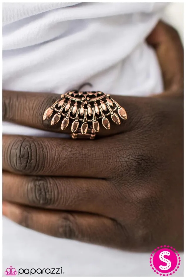 Paparazzi Jewelry Rings Paparazzi Ring Fan Favorite Copper