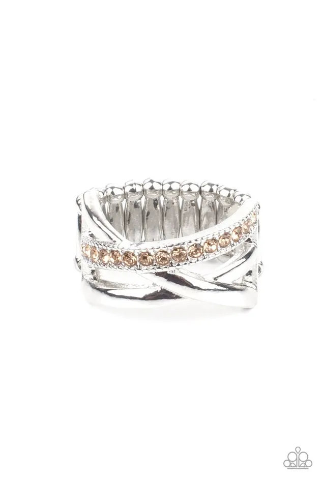 Paparazzi Jewelry Rings Paparazzi Ring Forever Flawless Brown Paparazzi Jewelry Rings Paparazzi Ring Forever Flawless Brown