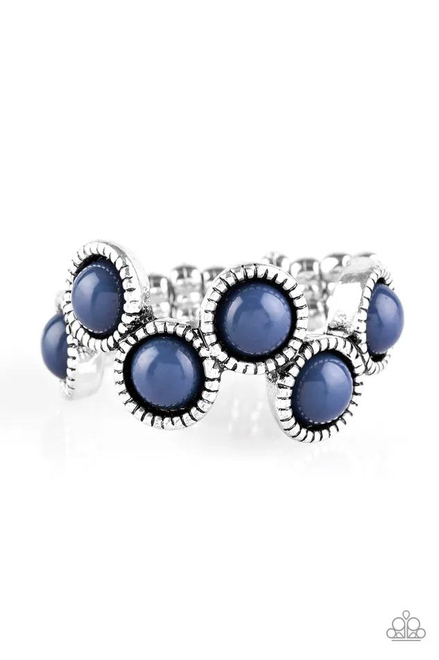 Paparazzi Jewelry Rings Paparazzi Ring Foxy Fabulous Blue