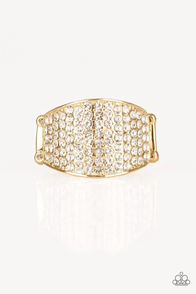 Paparazzi Jewelry Rings Paparazzi Ring Kaboom Gold
