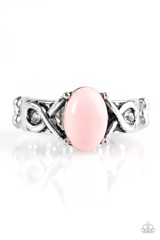 Paparazzi Jewelry Rings Paparazzi Ring March To Your Own BEAD Pink