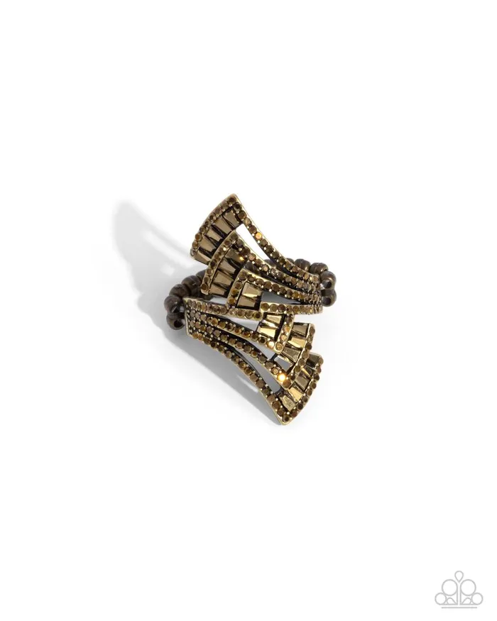 Paparazzi Jewelry Rings Paparazzi Ring Motivated Musings Brass Paparazzi Jewelry Rings Paparazzi Ring Motivated Musings Brass