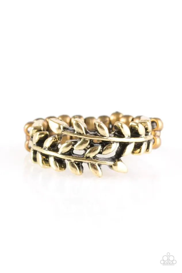 Paparazzi Jewelry Rings Paparazzi Ring Port VINE Brass