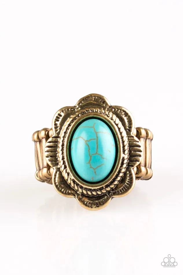 Paparazzi Jewelry Rings Paparazzi Ring Summer Paradise Brass