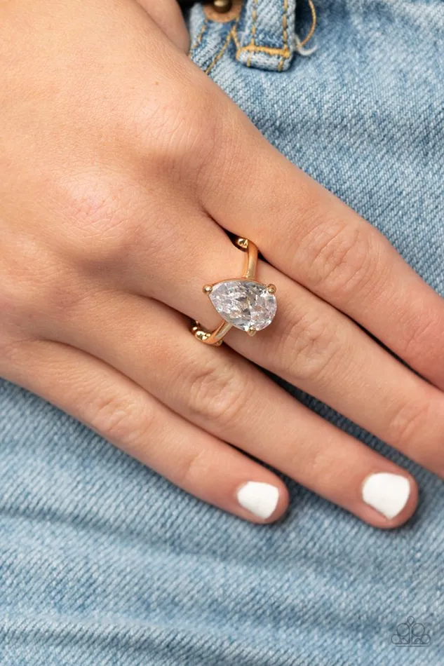 Paparazzi Jewelry Rings Paparazzi Ring Vintage Engagement Gold