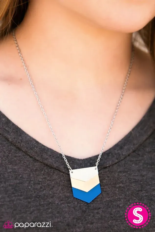 Paparazzi Necklace Bases Loaded Blue Paparazzi Jewelry Necklaces