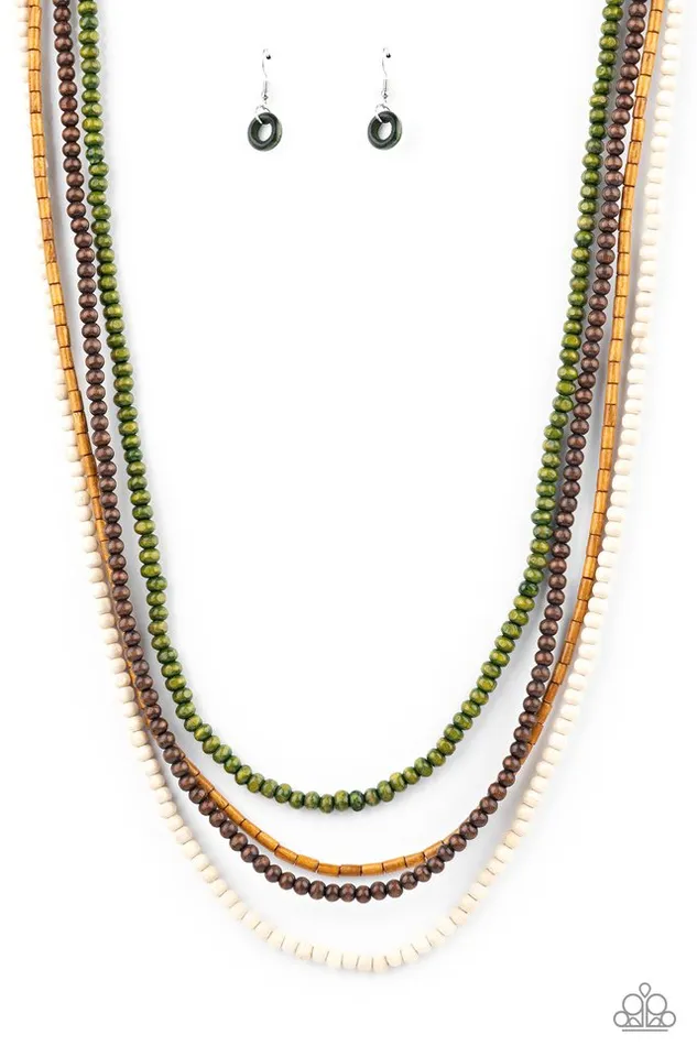 Paparazzi Necklace Bermuda Beaches Green Paparazzi Jewelry Necklaces Paparazzi Necklace Bermuda Beaches Green Paparazzi Jewelry Necklaces