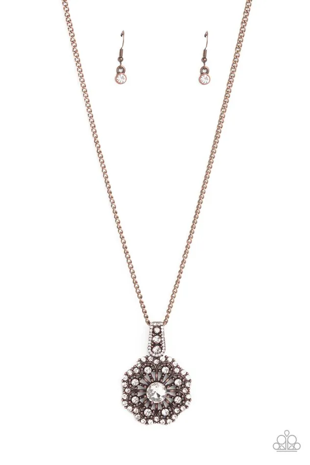 Paparazzi Necklace Bewitching Brilliance Copper Paparazzi Jewelry Necklaces Paparazzi Necklace Bewitching Brilliance Copper Paparazzi Jewelry Necklaces