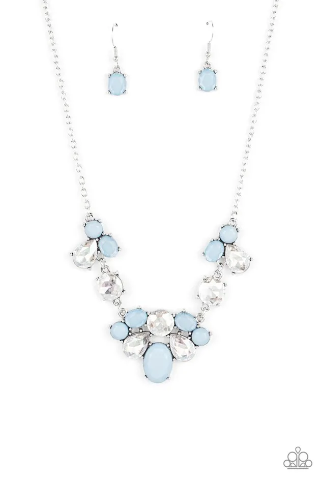 Paparazzi Necklace Ethereal Romance Blue Paparazzi Jewelry Necklaces Paparazzi Necklace Ethereal Romance Blue Paparazzi Jewelry Necklaces