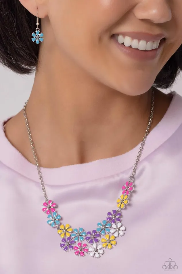 Paparazzi Necklace Floral Fever Multi Paparazzi Jewelry Necklaces