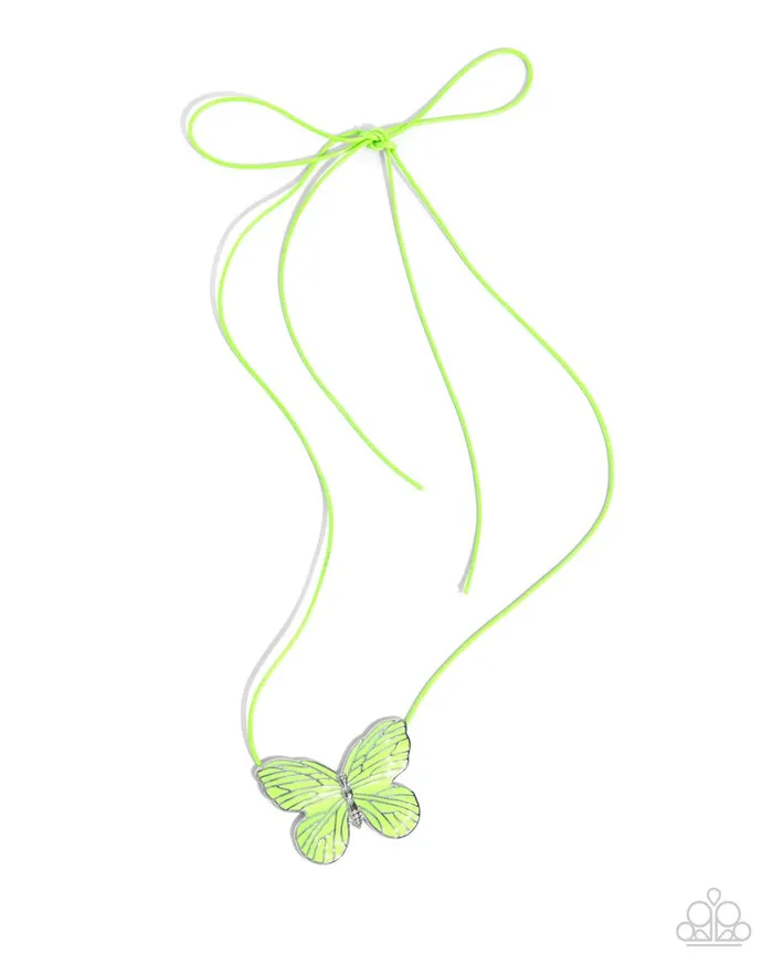 Paparazzi Necklace Fluttering Fervor Green Paparazzi Jewelry Necklaces Paparazzi Necklace Fluttering Fervor Green Paparazzi Jewelry Necklaces
