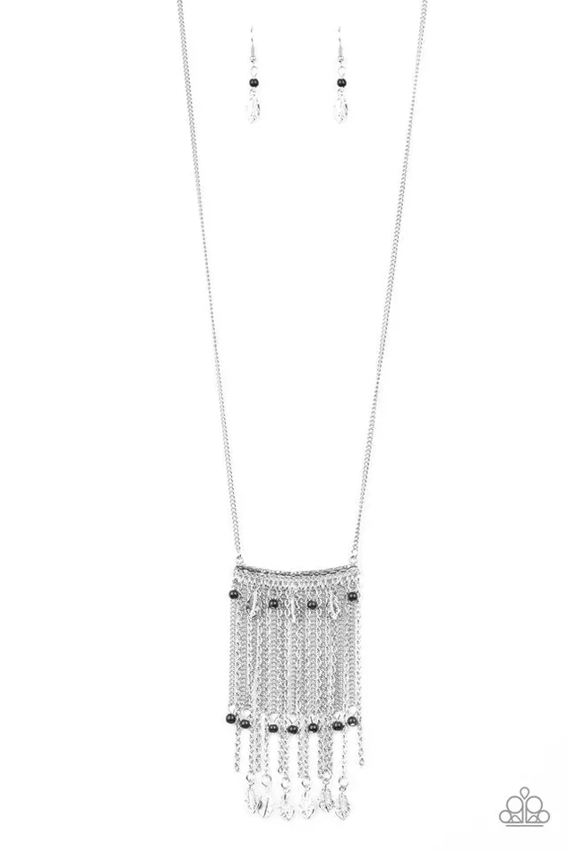 Paparazzi Necklace On The Fly Black Paparazzi Jewelry Necklaces Paparazzi Necklace On The Fly Black Paparazzi Jewelry Necklaces
