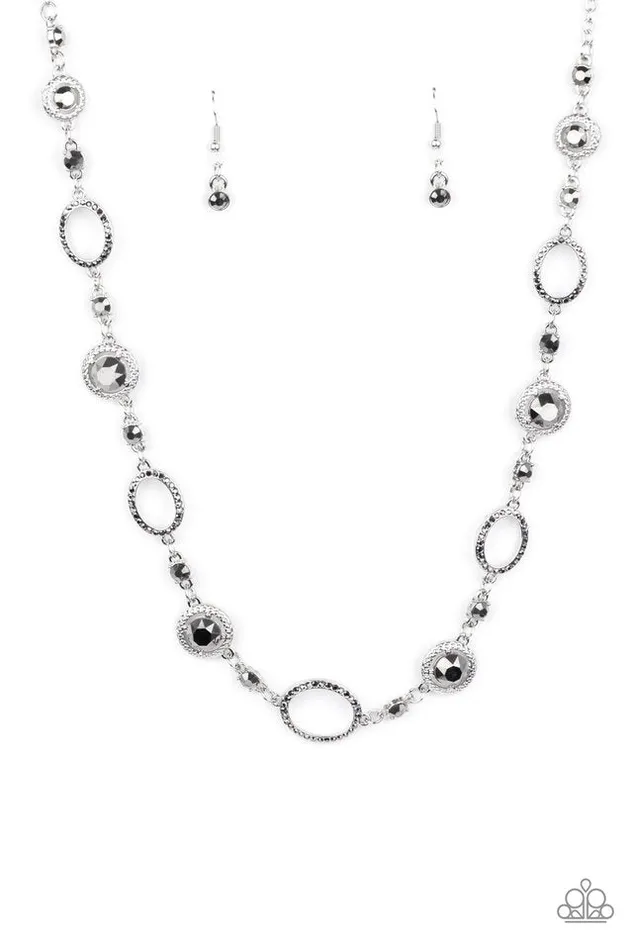 Paparazzi Necklace Pushing Your LUXE Silver Paparazzi Jewelry Necklaces Paparazzi Necklace Pushing Your LUXE Silver Paparazzi Jewelry Necklaces
