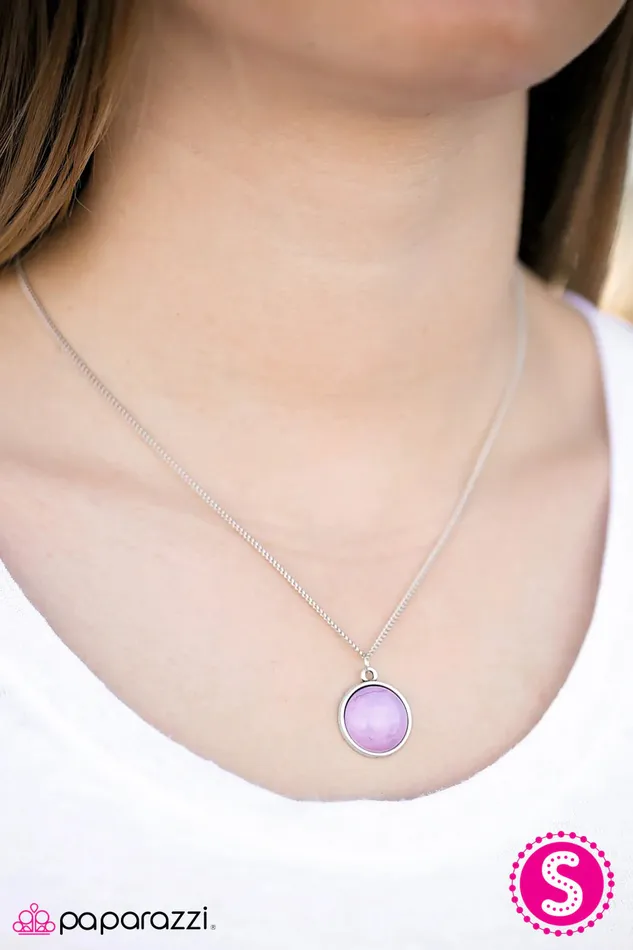 Paparazzi Necklace Sandstone Sunsets Purple Paparazzi Jewelry Necklaces