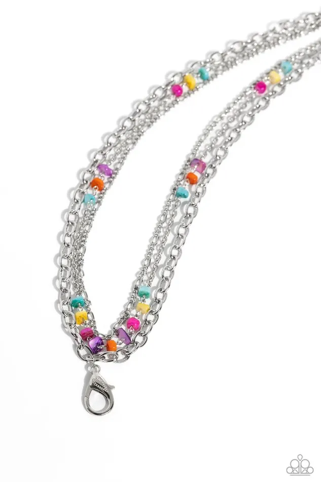 Paparazzi Necklace Seize the Stacks Multi Paparazzi Jewelry Necklaces Paparazzi Necklace Seize the Stacks Multi Paparazzi Jewelry Necklaces