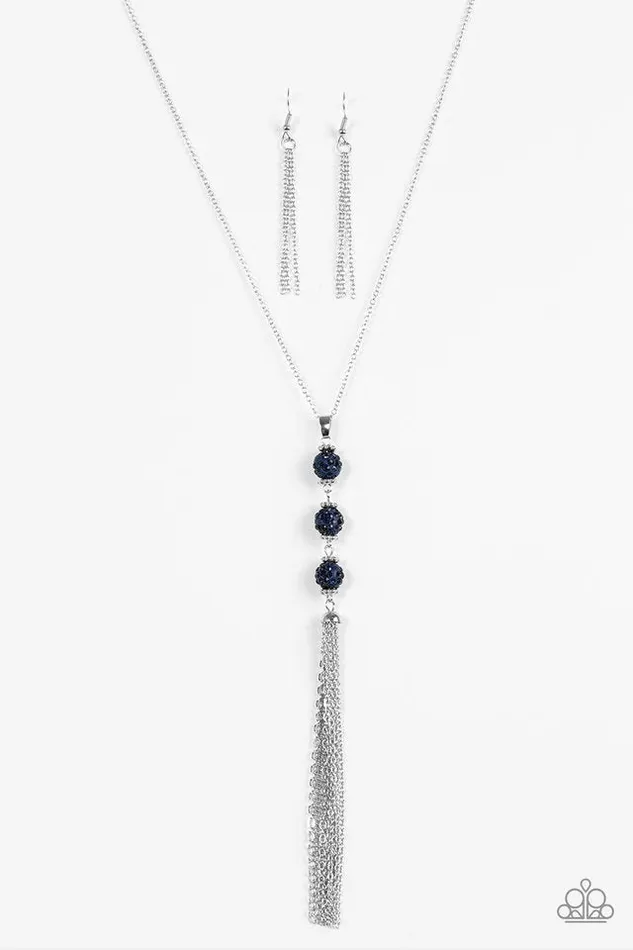 Paparazzi Necklace The DIVA Wears Prada Blue Paparazzi Jewelry Necklaces