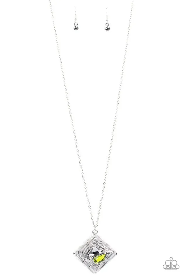 Paparazzi Necklace Timelessly Tilted Green Paparazzi Jewelry Necklaces Paparazzi Necklace Timelessly Tilted Green Paparazzi Jewelry Necklaces