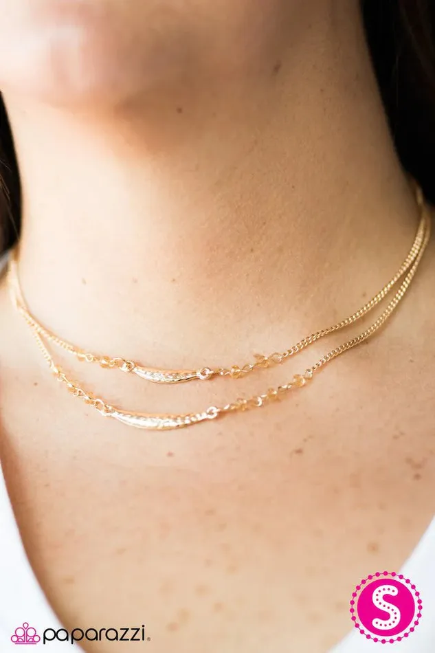 Paparazzi Necklace Tropical Getaway Gold Paparazzi Jewelry Necklaces