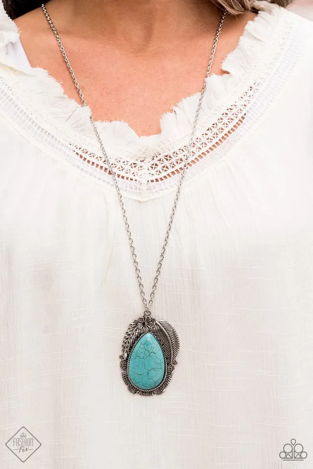Paparazzi Necklace Tropical Mirage Blue Paparazzi Jewelry Necklaces