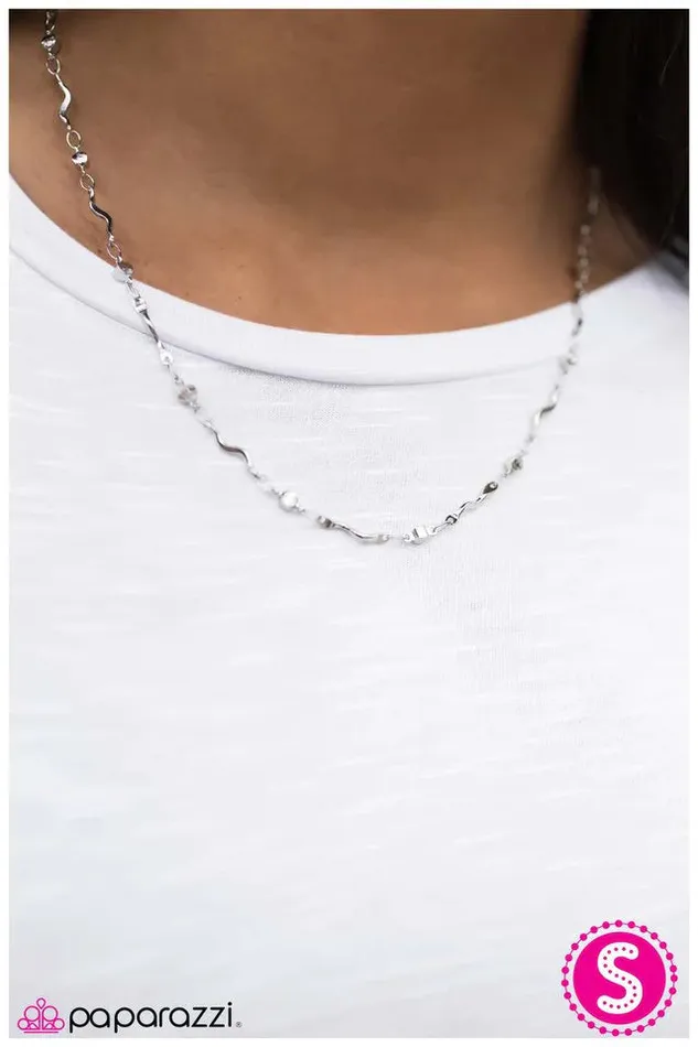 Paparazzi Necklace We Built This City Silver Paparazzi Jewelry Necklaces