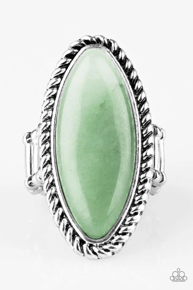 Paparazzi Ring Eco Ego Green Paparazzi Jewelry Rings