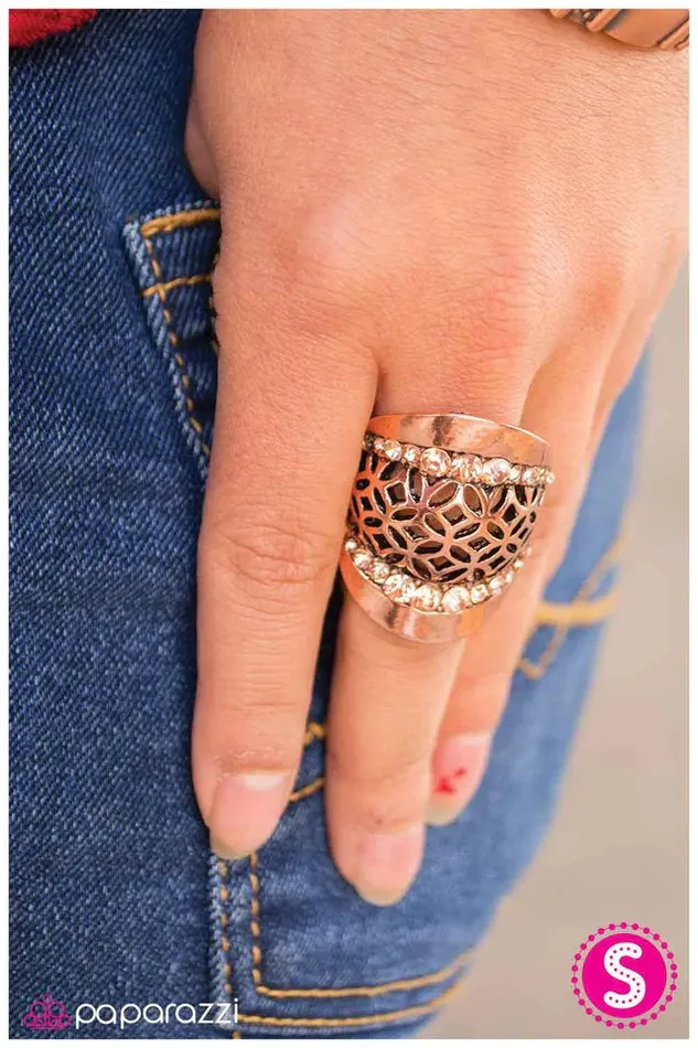 Paparazzi Ring Fancy Framework Copper Paparazzi Jewelry Rings