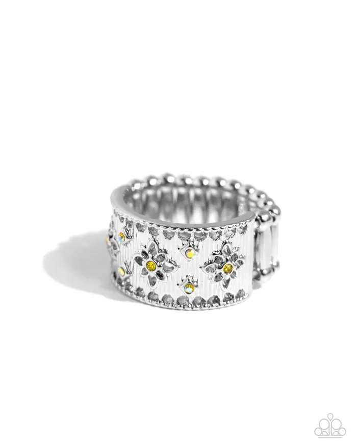 Paparazzi Ring Whimsical Wallpaper Yellow Paparazzi Jewelry Rings Paparazzi Ring Whimsical Wallpaper Yellow Paparazzi Jewelry Rings