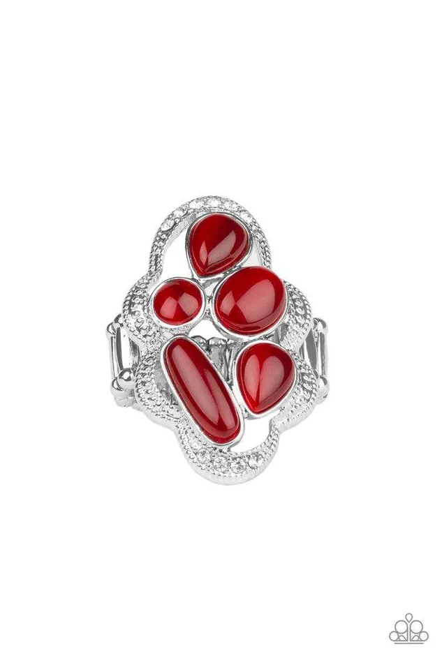 Rings Paparazzi Jewelry Paparazzi Ring Cherished Collection Red