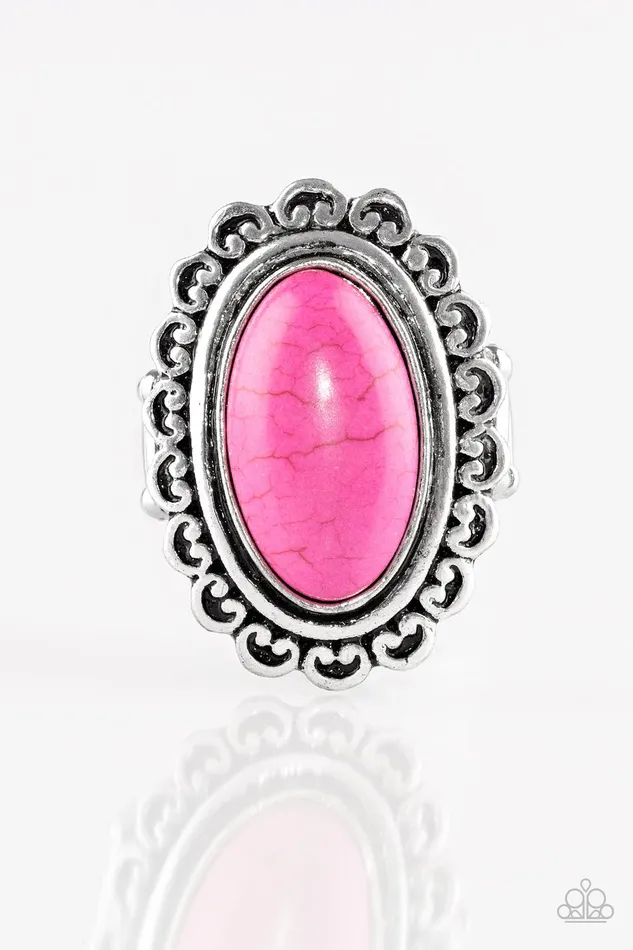 Rings Paparazzi Jewelry Paparazzi Ring Madly Nomad Pink