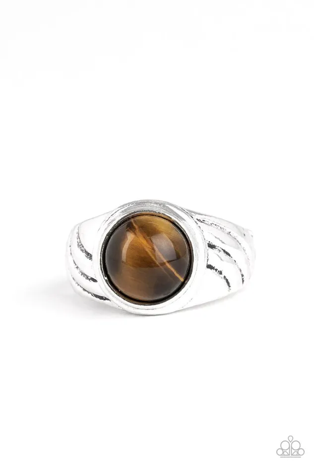 Rings Paparazzi Jewelry Paparazzi Ring Play It Cool Brown Rings Paparazzi Jewelry Paparazzi Ring Play It Cool Brown