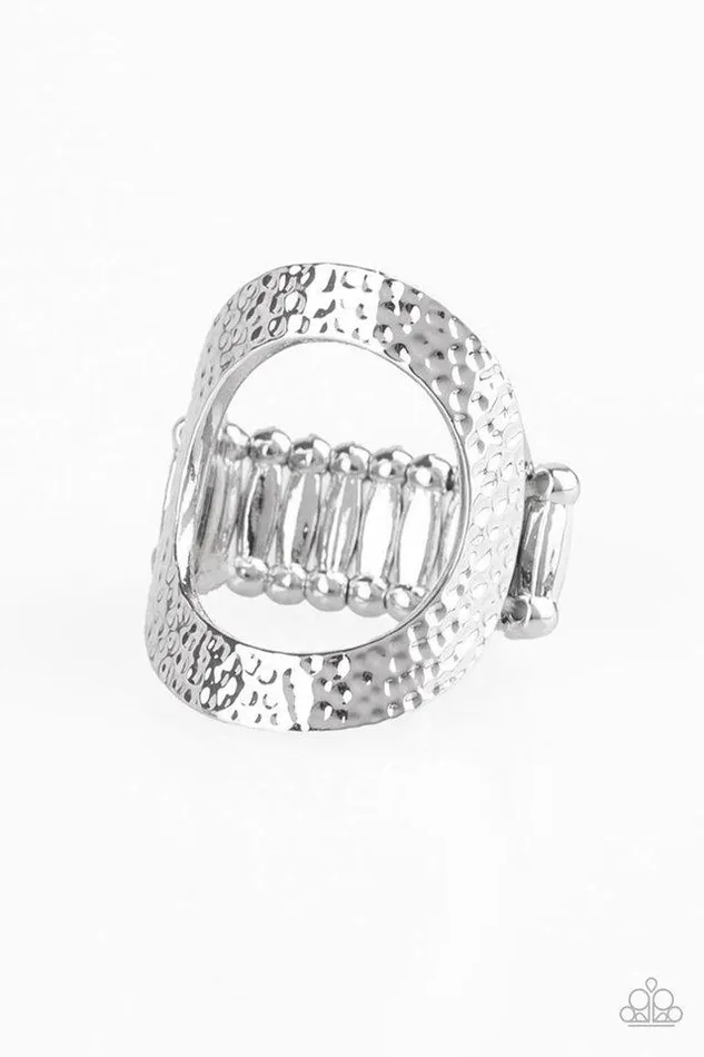 Rings Paparazzi Jewelry Paparazzi Ring Tour de Contour Silver