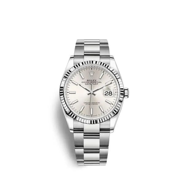 Rolex Bracelets Rolex Datejust 36mm Ref 1262340014 Silver Stick Dial Stainless Steel Oyster Bracelet Watch Rolex Bracelets Rolex Datejust 36mm Ref 1262340014 Silver Stick Dial Stainless Steel Oyster Bracelet Watch
